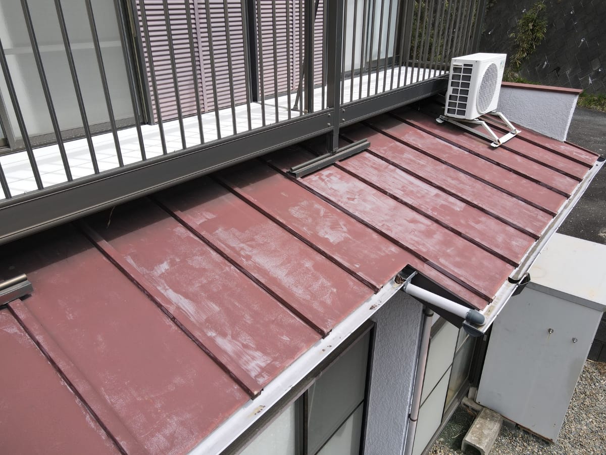 屋根 屋根 劣化 色褪せ