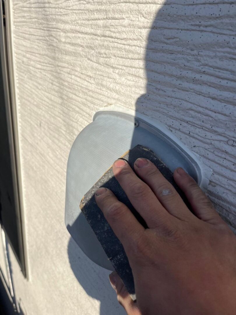 付帯部 換気フード ケレン中