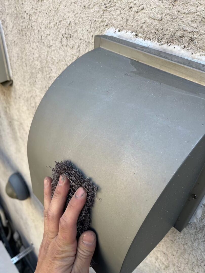 付帯部 換気フード ケレン中